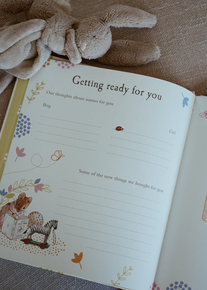 Peter Rabbit Baby Record Book –