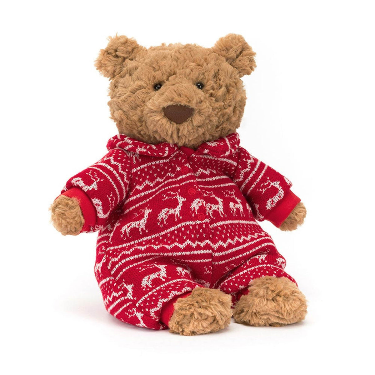 Bartholomew Bear | Winter Pyjamas – www.dawnanddaisy.com