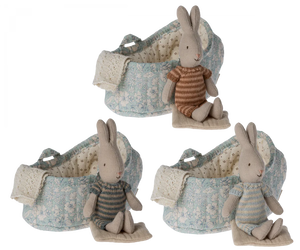 Rabbit in Carry Cot