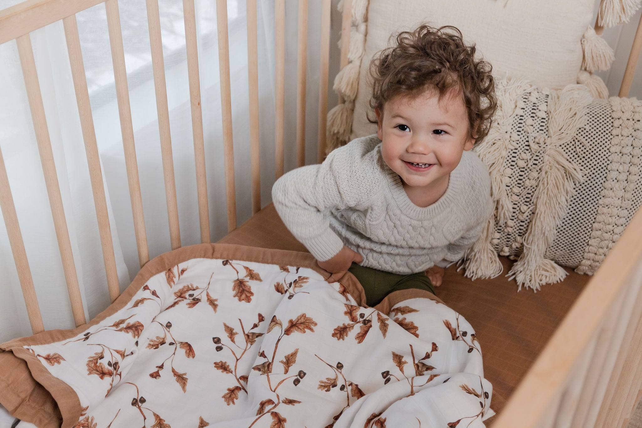 Cot Quilt | Acorn and Oak AW21