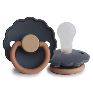 Open image in slideshow, Daisy Silicone Pacifier | Colorblock Aurora
