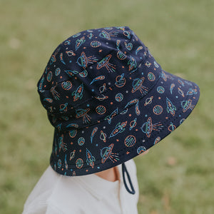 Open image in slideshow, Kids Classic Bucket Sun Hat | Space
