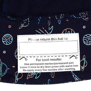 Kids Classic Bucket Sun Hat | Space