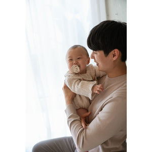 Daisy Natural Rubber Pacifier | Blush