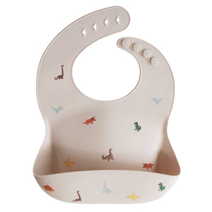 Open image in slideshow, Mushie Silicone Bib | Print
