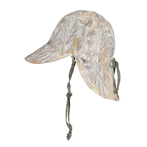 Baby Reversible Flap Sun Hat | Mallee / Moss