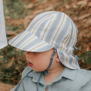 Open image in slideshow, Baby Reversible Flap Sun Hat | Spencer / Steele
