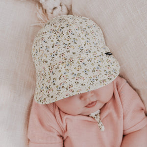 Legionnaire Flap Sun Hat | Floral Charlotte