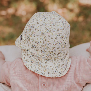 Legionnaire Flap Sun Hat | Floral Charlotte