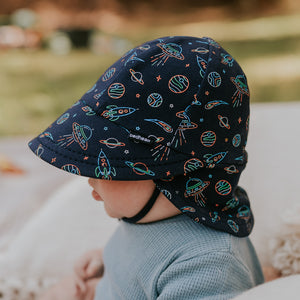 Open image in slideshow, Legionnaire Flap Sun Hat | Space
