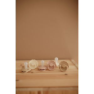 Daisy Silicone Pacifier | Baby Pink