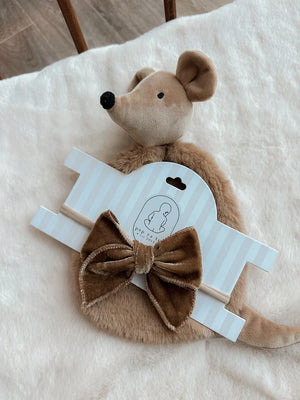 Open image in slideshow, Velvet Prairie Bow Headband
