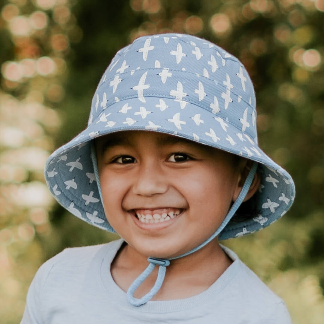 Kids Classic Bucket Sun Hat Birdie –