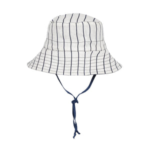 Kids Reversible Bucket Sun Hat | Alex / Indigo