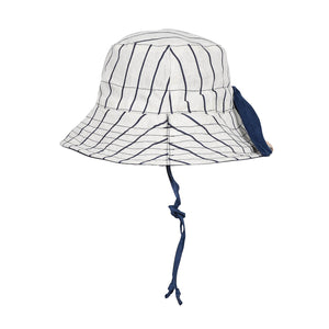 Kids Reversible Bucket Sun Hat | Alex / Indigo