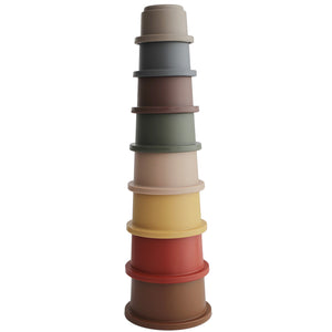 Open image in slideshow, Mushie Stacking Cups
