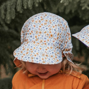 Baby Reversible Flap Sun Hat | Meredith/ Maize