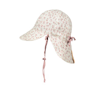 Baby Reversible Flap Sun Hat | Ruby / Rosa