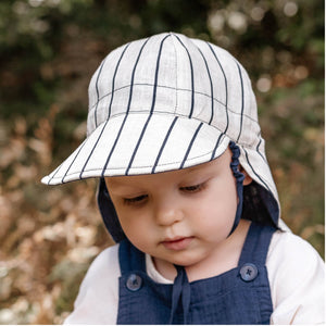 Open image in slideshow, Baby Reversible Flap Sun Hat | Alex
