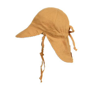 Baby Reversible Flap Sun Hat | Meredith/ Maize