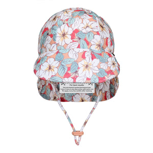 Swim Legionnaire Flap Hat | Hibiscus
