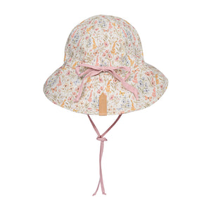Girls Reversible Panelled Bucket Sun Hat | Paris/ Rosa