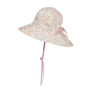 Girls Reversible Panelled Bucket Sun Hat | Paris/ Rosa