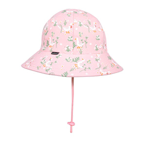 Kids Ponytail Bucket Sun Hat | Quackers