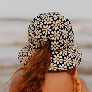 Swim Ponytail Bucket Hat | Daisy