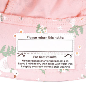 Kids Ponytail Bucket Sun Hat | Quackers