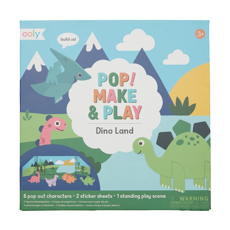 Pop! Make and Play Activity Scene | Dino Land