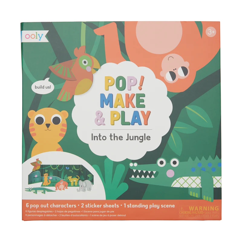 Pop! Make and Play Activity Scene | Into the Jungle