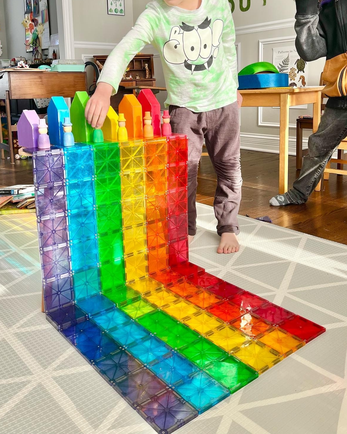 Magna-Tiles Clear Colours 100-Piece Set