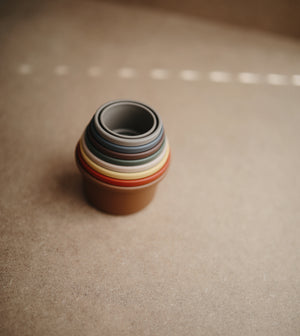 Mushie Stacking Cups