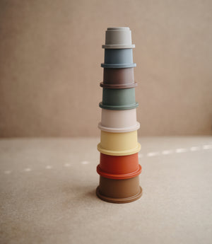 Mushie Stacking Cups