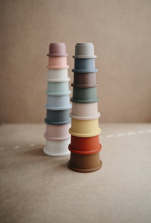 Mushie Stacking Cups
