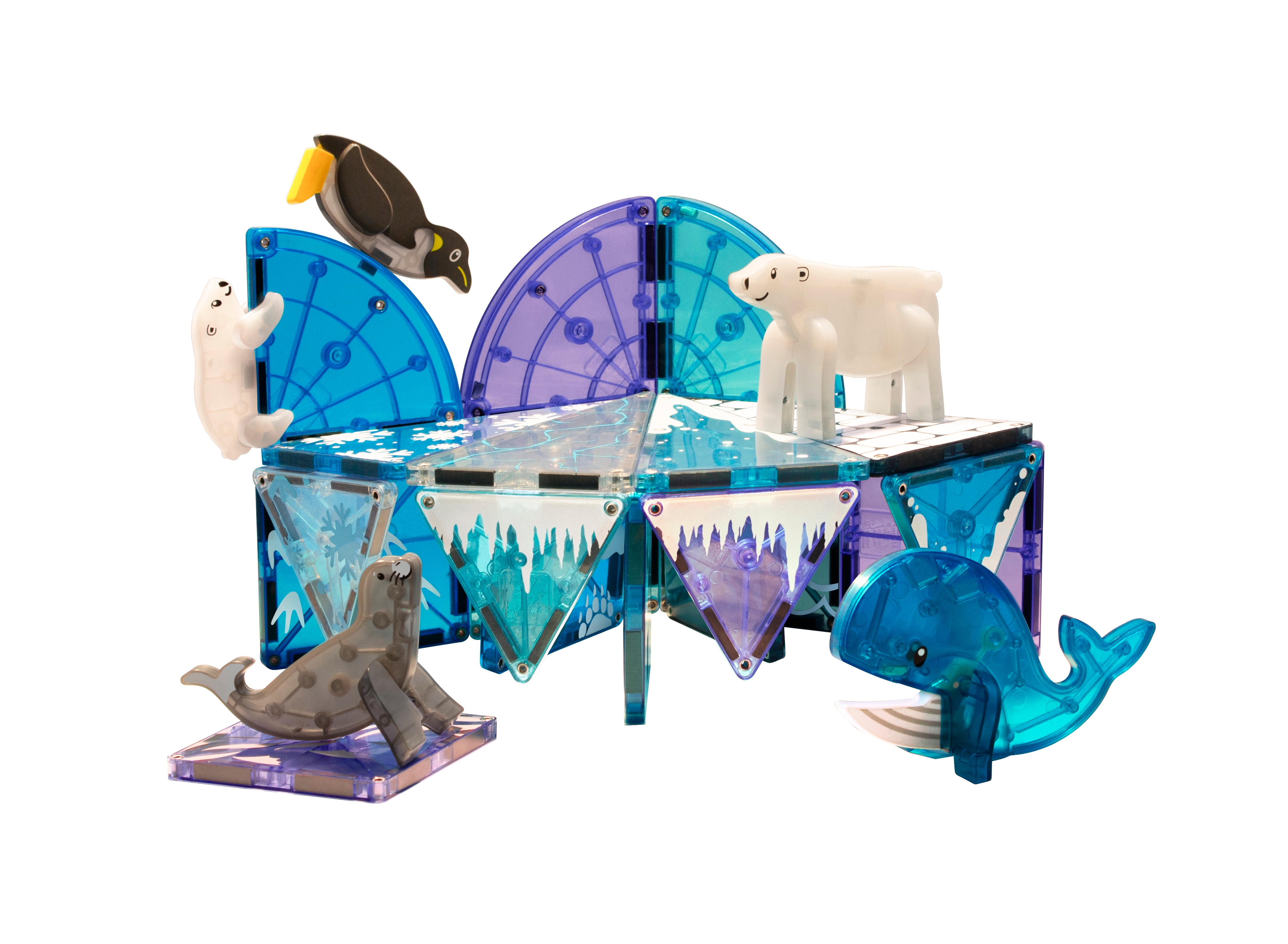 Magna-Tiles Arctic Animals 25-Piece Set