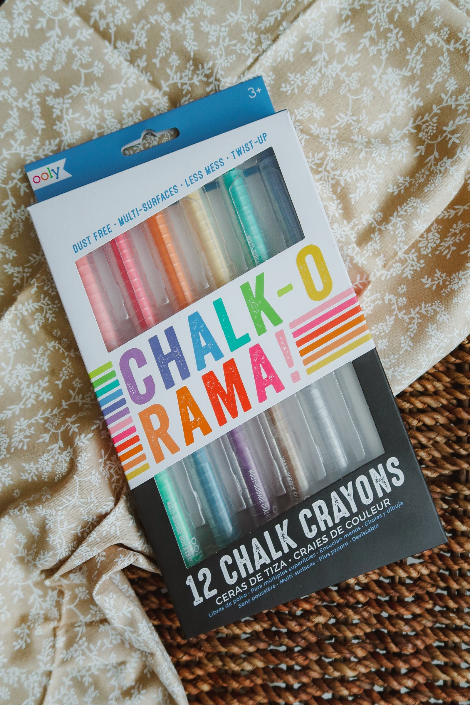 Chalk-O-Rama Dustless Chalk Crayons | Set of 12