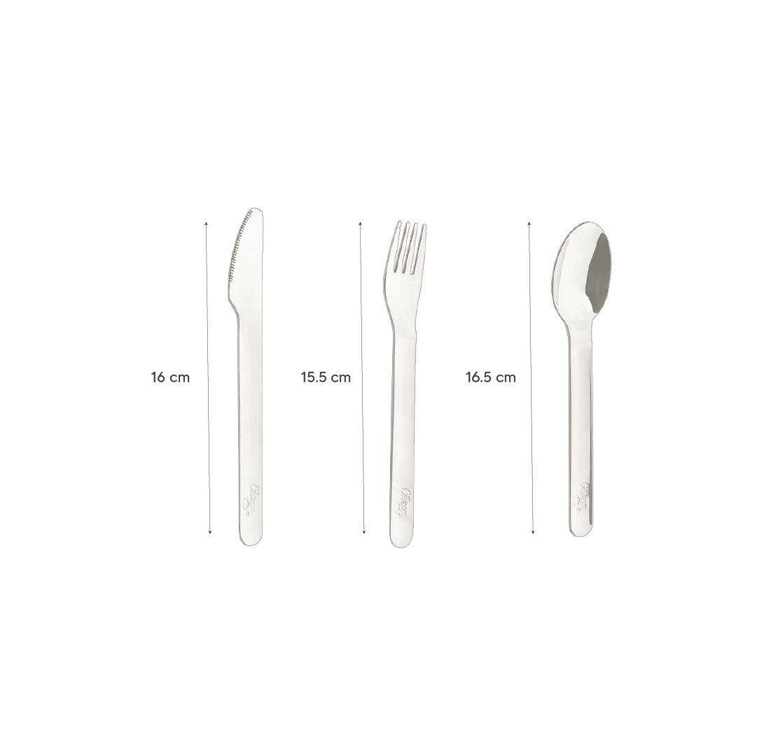 Cutlery Set with Silicone Case