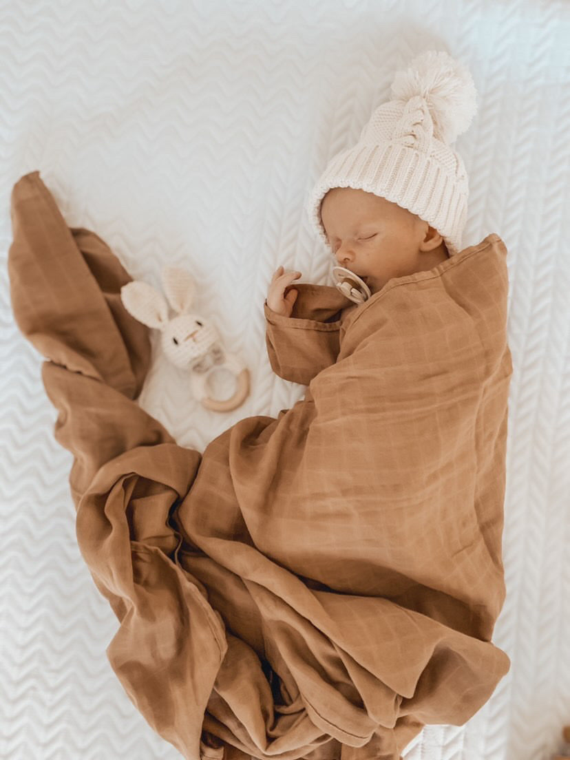 The Essential Swaddle Range | Tan