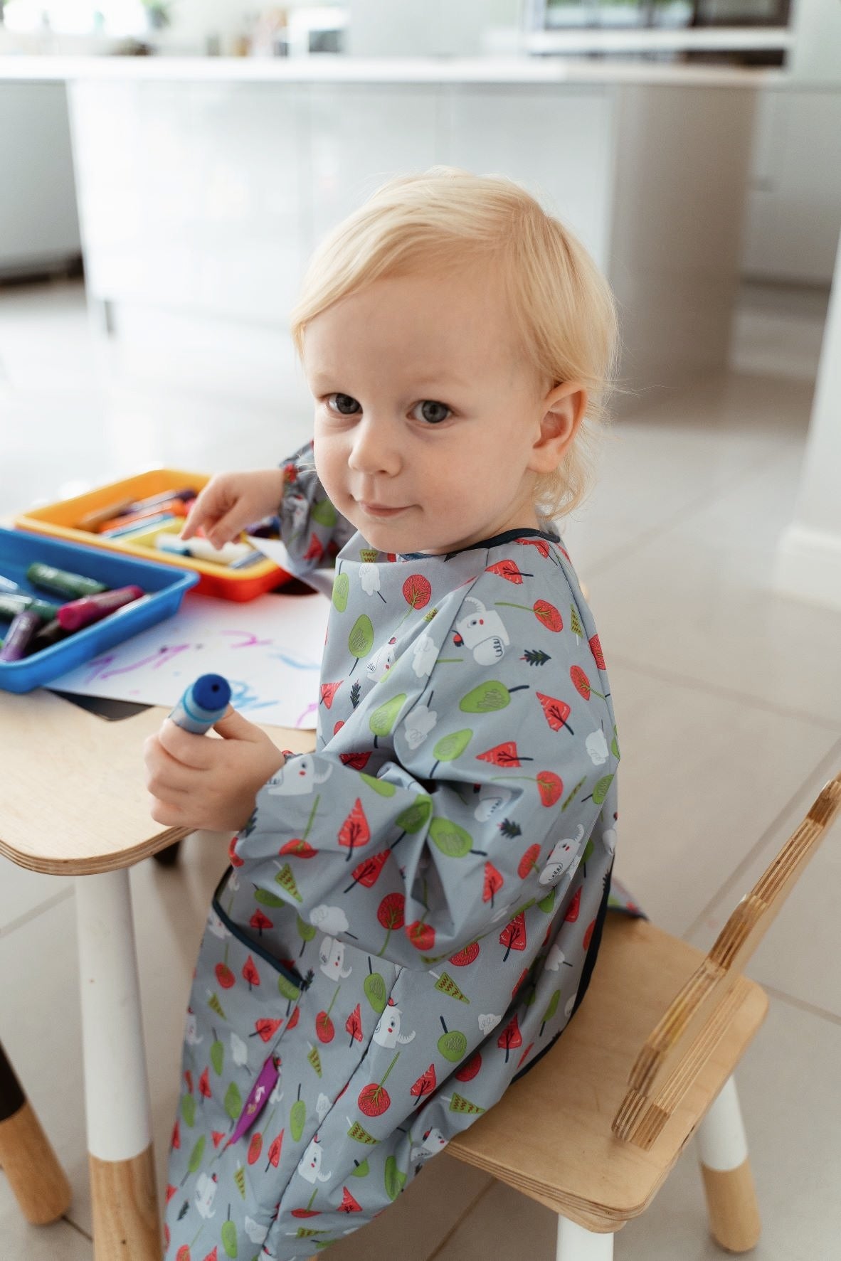 Baby outlet coverall bib