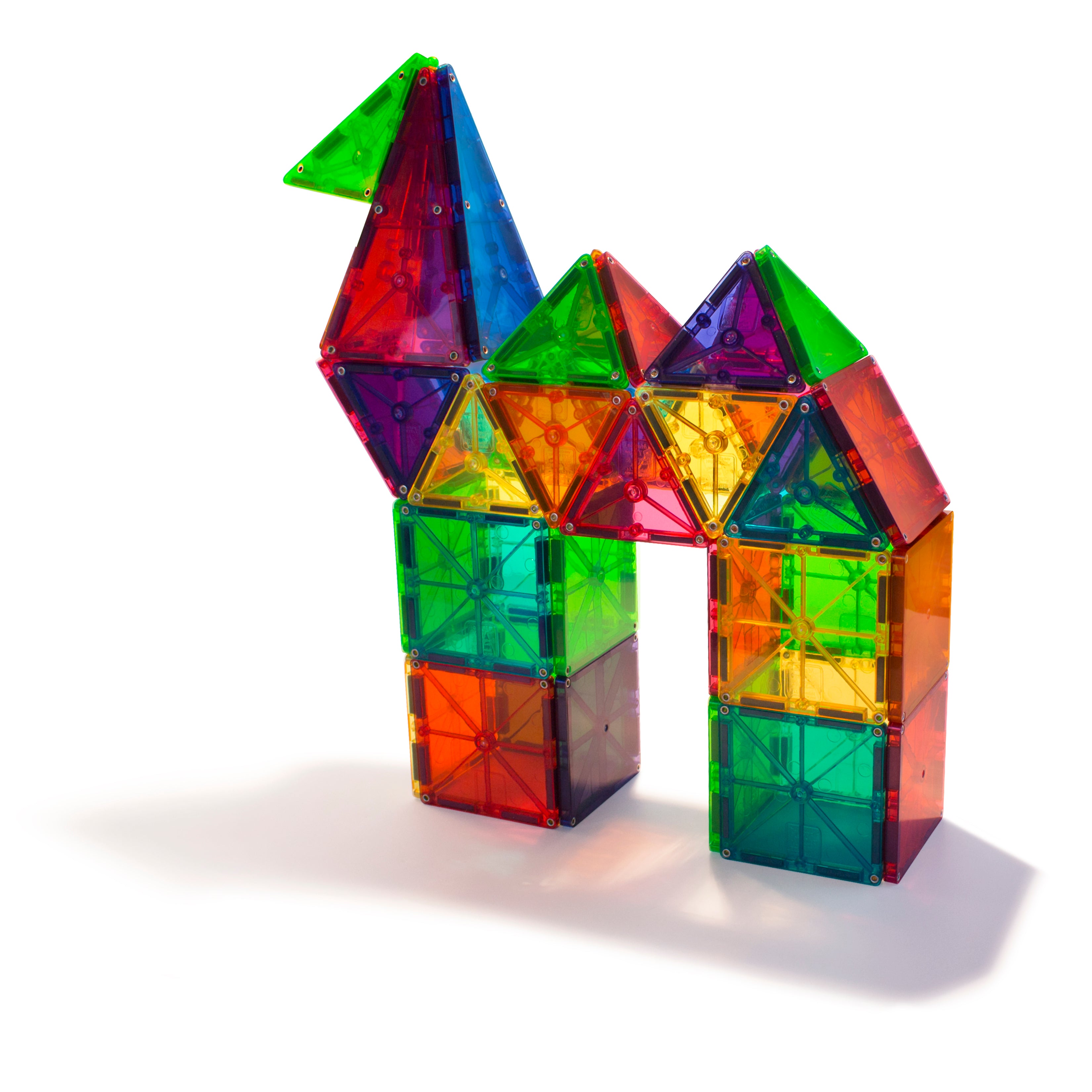 Magna-Tiles Clear Colours 100-Piece Set