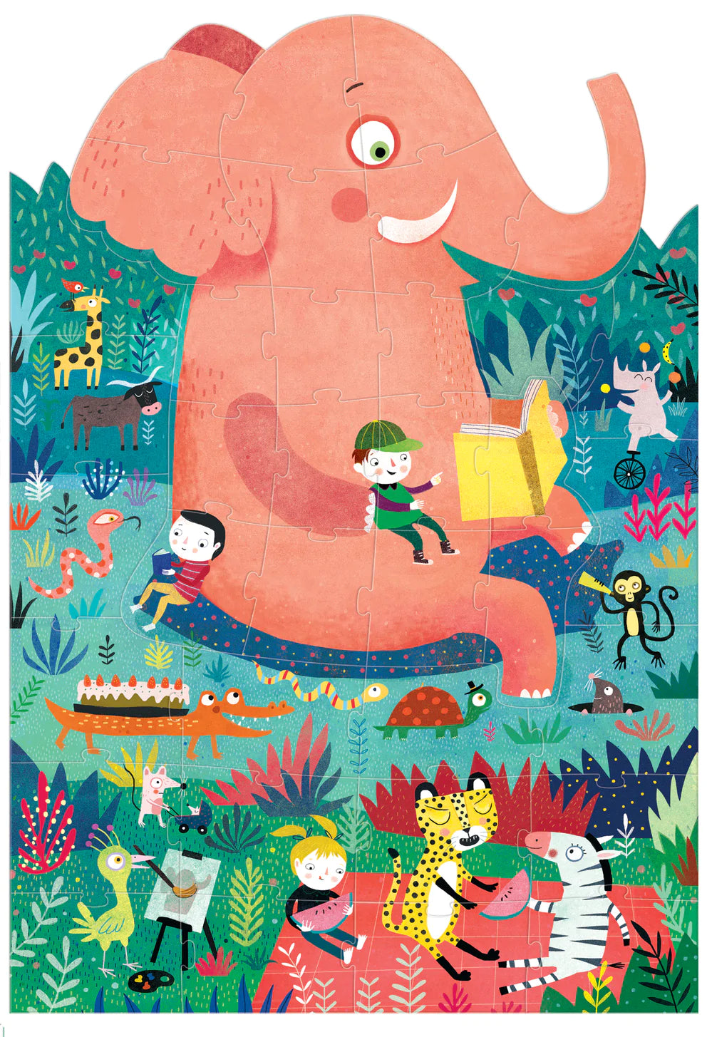 My Big Friend | Shape Puzzle