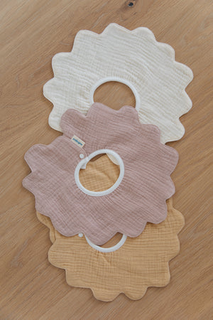 Open image in slideshow, Soft Petal Bibs
