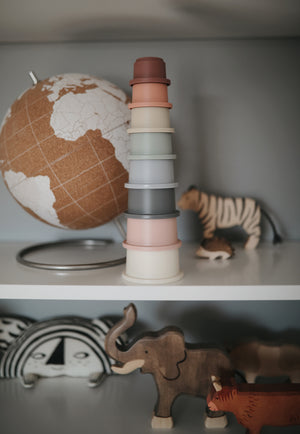Mushie Stacking Cups