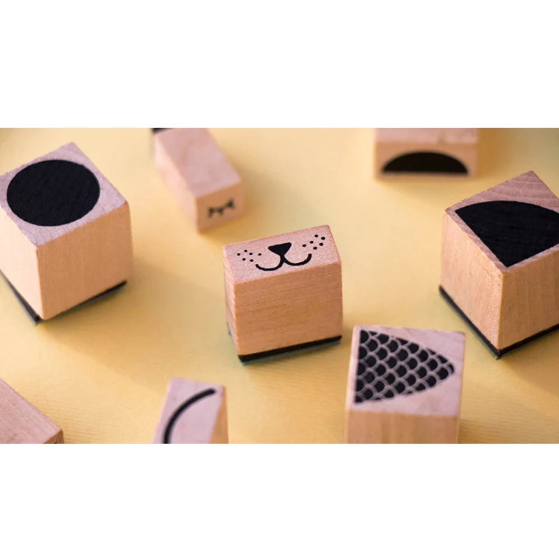 Bam! Animals | Wooden Stamps