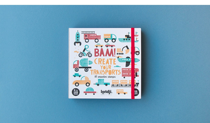 Bam! Transports | Wooden Stamps