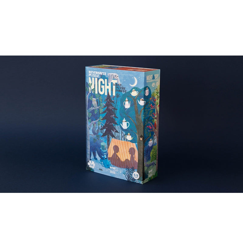 Night and Day in the Forest | Reversible Puzzle