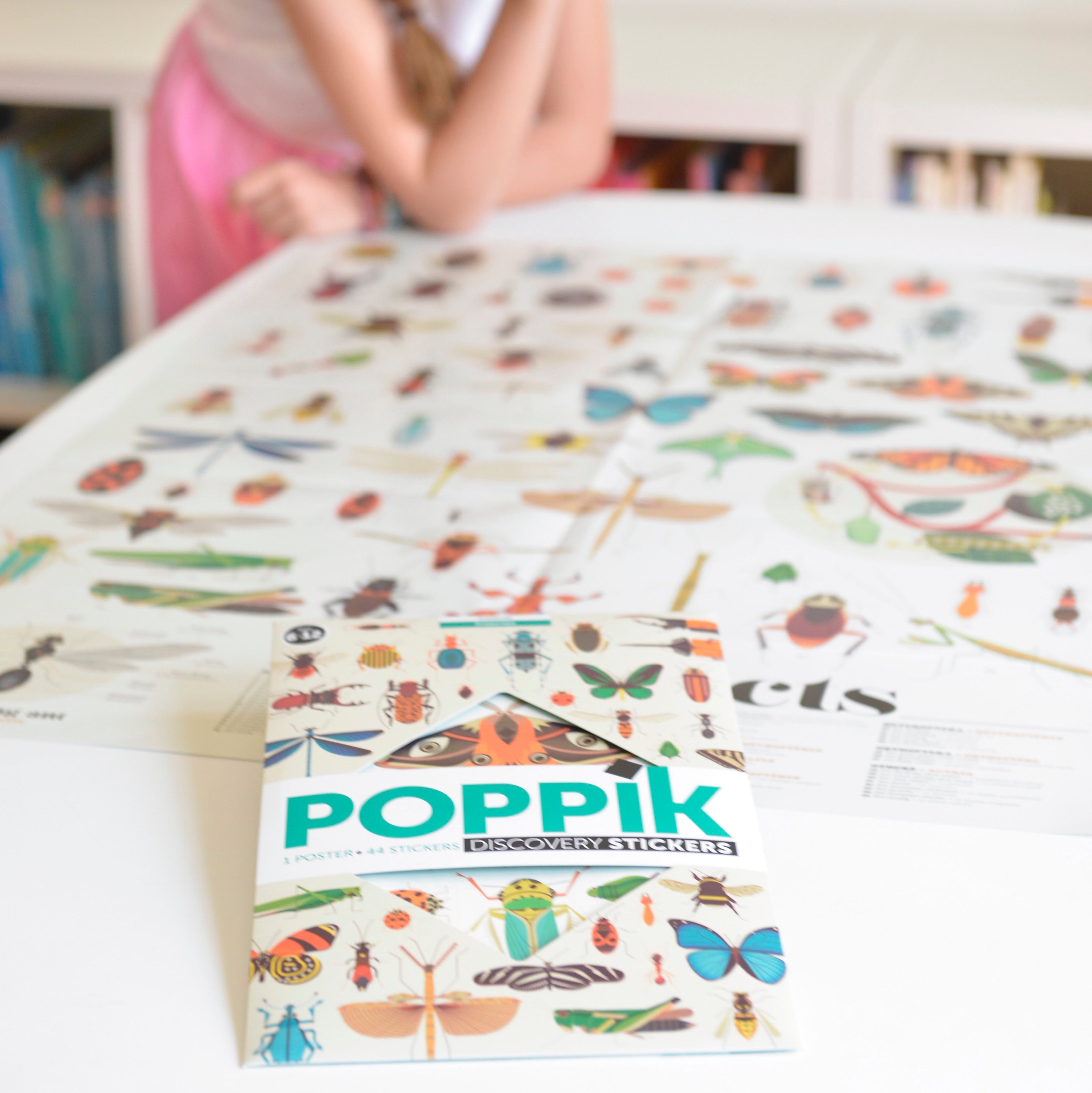 Poppik Educational Sticker Poster | Insects