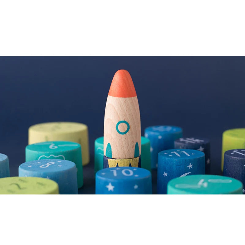 Up to the Stars | Wooden Stacking Toy